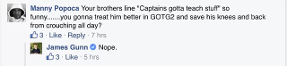 Illustration for article titled Highlights of James Gunn Q&A on Facebook Last Night
